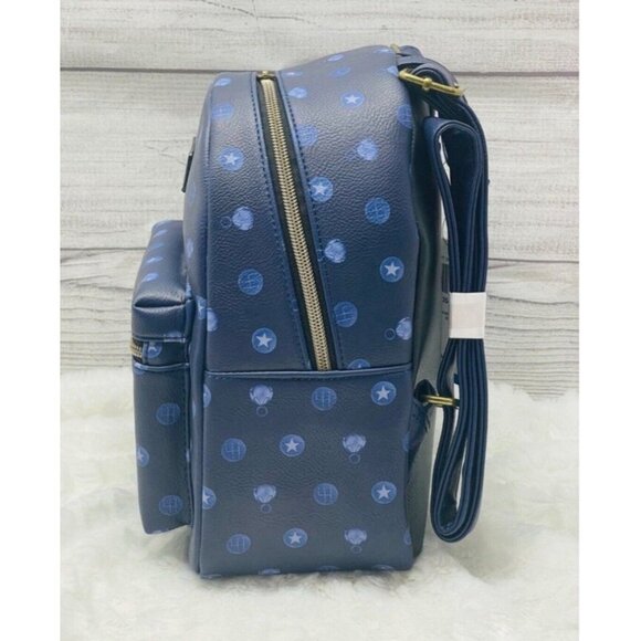 Loungefly Disney Blue Coraline Icons Mini Backpack NWT main image 4